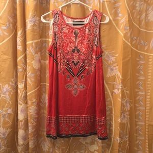 Mink pink mini dress